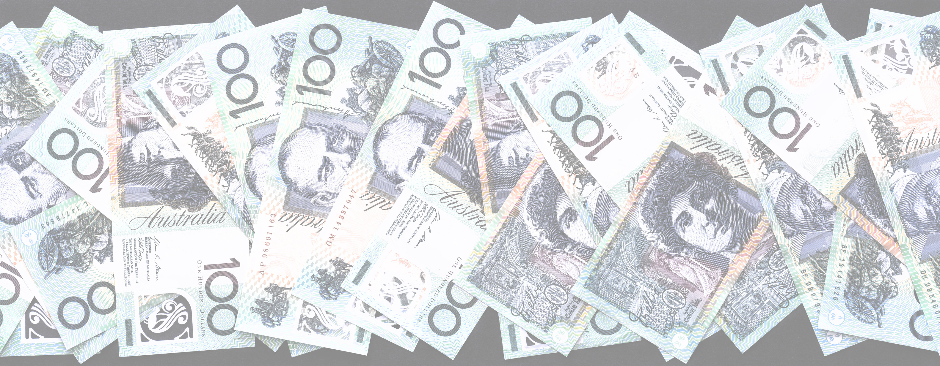 Australian 100 dollar notes